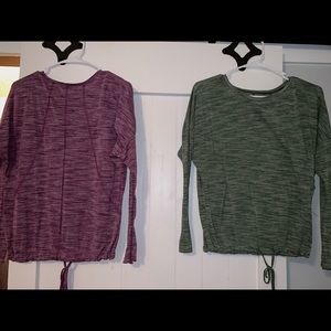 BCG long sleeve workout shirts